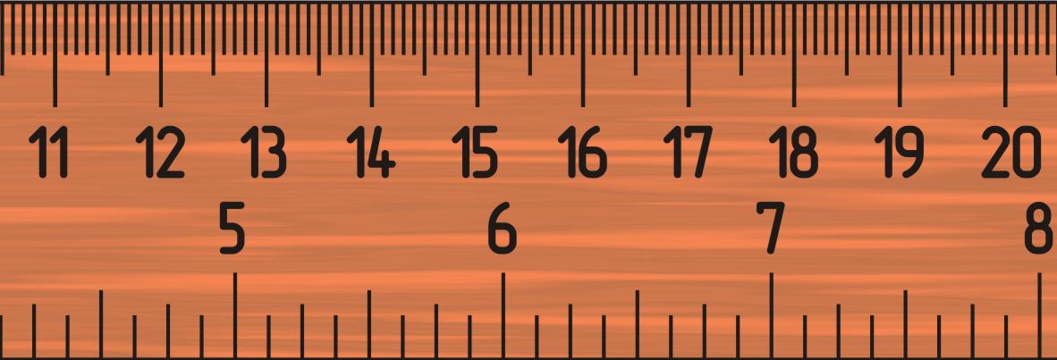 main ruler part 20 cm